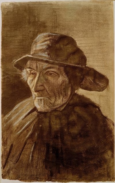 Fischer med sørvest av Vincent van Gogh