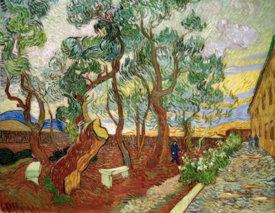 Hagen til Saint-Paul sykehus av Vincent van Gogh