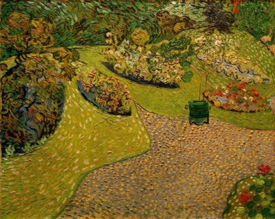 Hage i Auvers av Vincent van Gogh