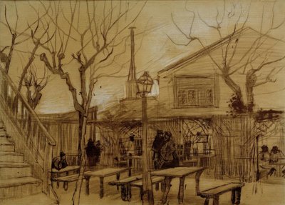 Guinguette av Vincent van Gogh