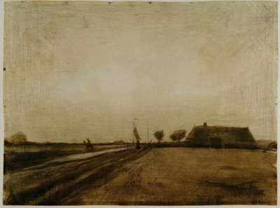Landskap i Drenthe av Vincent van Gogh
