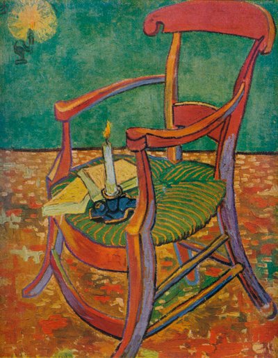 Gauguins lenestol, 1888 av Vincent van Gogh