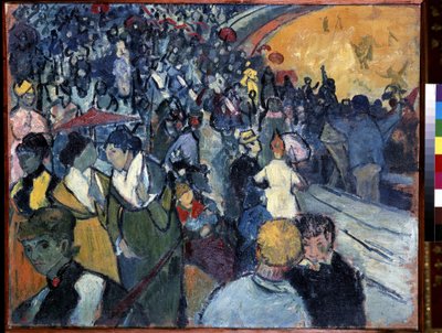 Arenaer i Arles. Maleri av Vincent Van Gogh (1853-1890) av Vincent van Gogh