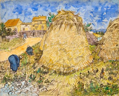 hvetestabler av Vincent van Gogh