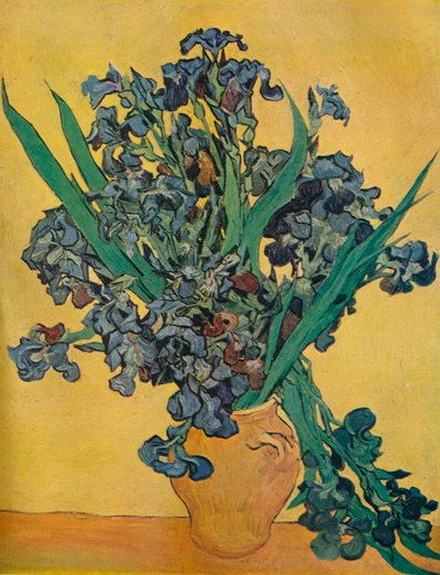 Stilleben: Iriser, 1890 av Vincent van Gogh