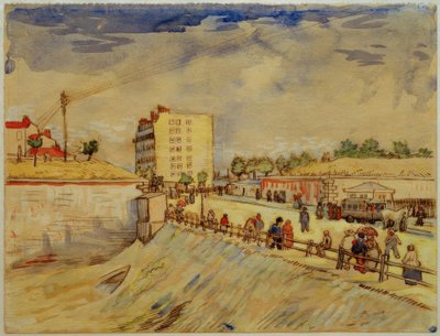 Paris byport av Vincent van Gogh