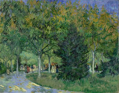 Sti i Arles-parken, 1888. av Vincent van Gogh