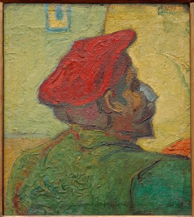 Paul Gauguin (mann med rød hette) av Vincent van Gogh