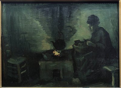 Bonde Peiture Marouflee på tre av Vincent van Gogh (1853-1890) 1885 Søn. 0,29x0,4 m Paris, Musee d