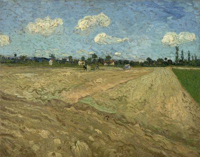 Pløyde åkre «Furene» av Vincent van Gogh