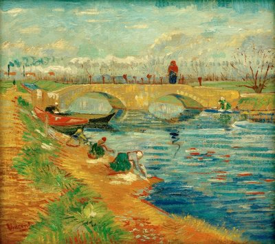 Gleize bei Arles Bridge av Vincent van Gogh