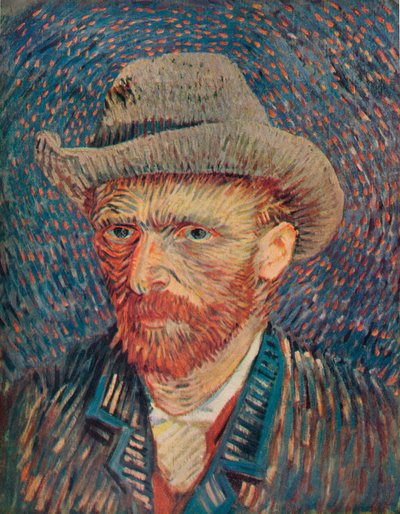 Portrett av kunstneren, 1887 av Vincent van Gogh