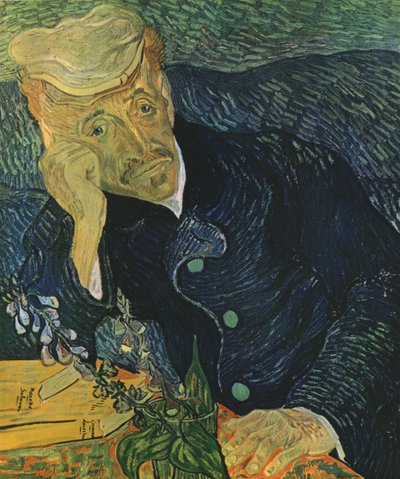 Portrett av Dr Paul Gachet, juni 1890, 1947. av Vincent van Gogh