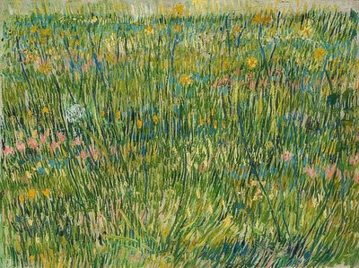 Et stykke plen. 1887 av Vincent van Gogh