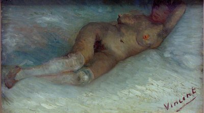Liggende naken av Vincent van Gogh