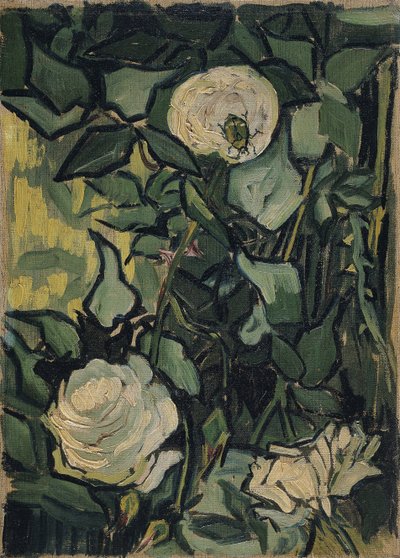 ""Roser"" Peinture de Vincent van Gogh (1853-1890) 1890 Van Gogh-museet, Amsterdam av Vincent van Gogh