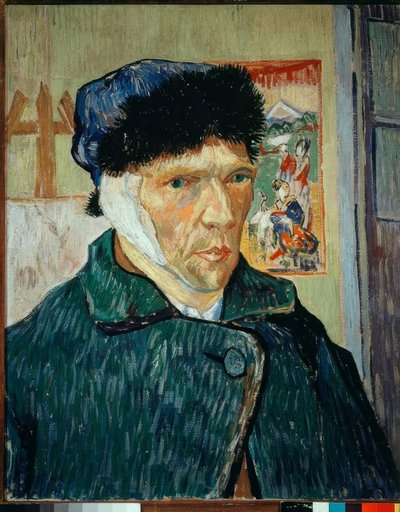 Selvportrett med bandasjert øre av Vincent van Gogh