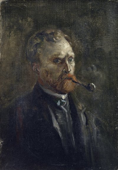 Selvportrett av Gogh, Vincent, van (1853-1890). Olje på lerret, størrelse: 27,2x19 av Vincent van Gogh