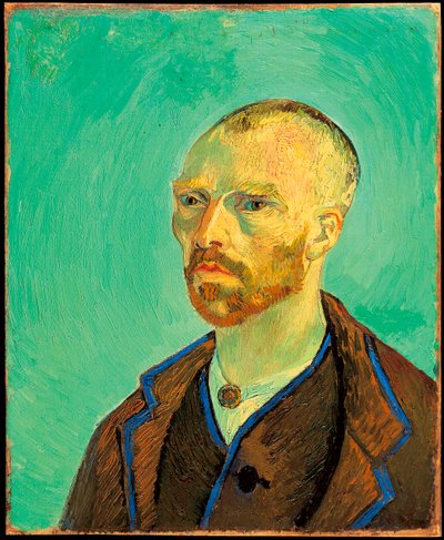 Selvportrett dedikert til Gauguin av Vincent van Gogh