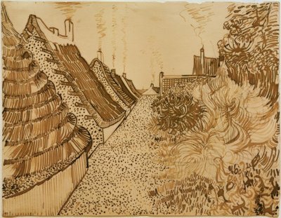 Straße i Saintes-Maries-de-la-Mer av Vincent van Gogh