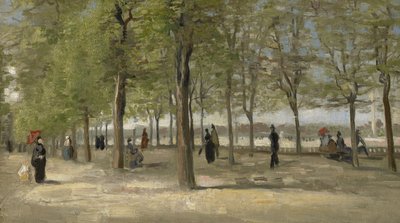 Terrasse i Luxembourghagen av Vincent van Gogh