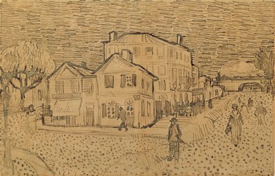 Kunstnerens hus i Arles av Vincent van Gogh