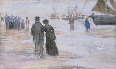 Stranden ved Scheveningen av Vincent van Gogh