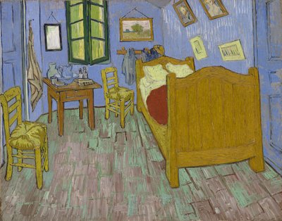 Soverommet, 1889 av Vincent van Gogh