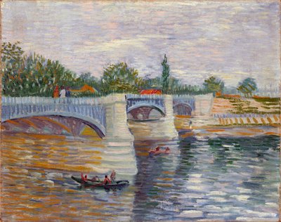 Broen ved Courbevoie av Gogh, Vincent, van (1853-1890) av Vincent van Gogh