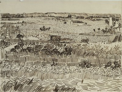 Høsten i Provence for Émile Bernard, 1888 av Vincent van Gogh