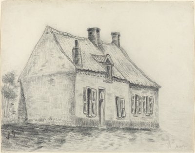 The Magrot House, Cuesmes, ca. 18791880. av Vincent van Gogh