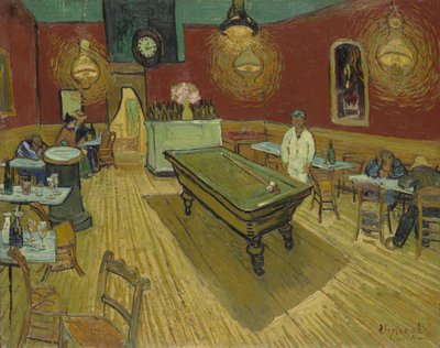 Nattkafeen av Vincent van Gogh