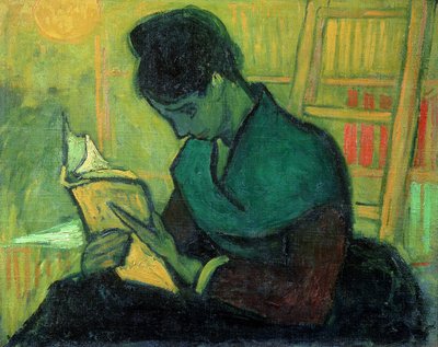 Romanleseren, 1888 av Vincent van Gogh