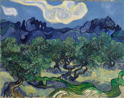 Oliventrærne av Vincent van Gogh