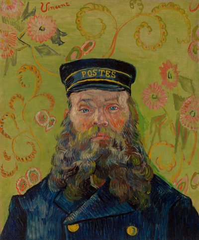 Postmannen (Joseph-Etienne Roulin) av Vincent van Gogh
