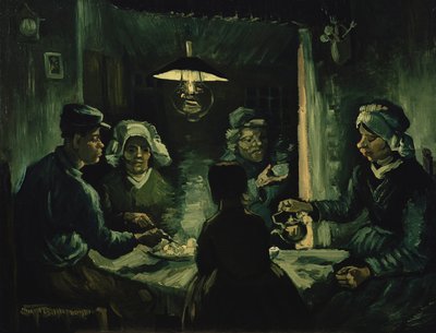 Potetspiserne av Vincent van Gogh