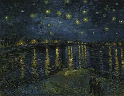 Stjernenatten, 1888 av Vincent van Gogh