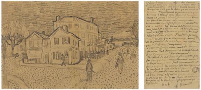 Det gule huset gaten, brev til Theo fra Arles, lørdag 29. september 1888 av Vincent van Gogh