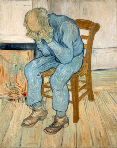 Sørgende gammel mann av Vincent van Gogh