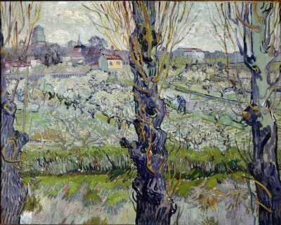 Utsikt over Arles. Maleri av Vincent Van Gogh (1853-1890) av Vincent van Gogh