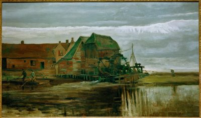 Vannmølle på Gennep av Vincent van Gogh