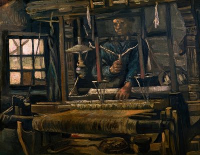 Weber am Webstuhl av Vincent van Gogh
