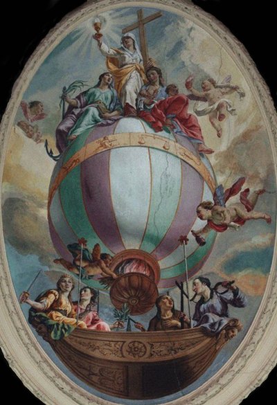 Dyd på en ballong av Vincenzo Angelo Orelli
