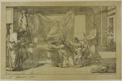 Tilbud til Lares av Vincenzo Camuccini