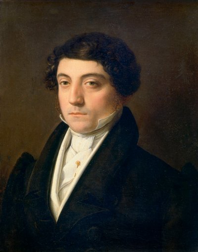 Portrait of Gioacchino Rossini 1830 (1792-1868) av Vincenzo Camuccini
