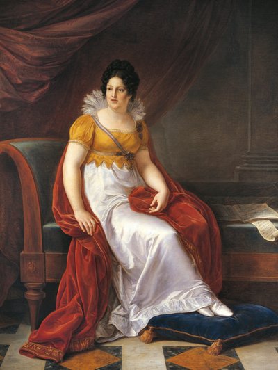 Portrett av Marie Louise, hertuginne av Parma (Wien av Vincenzo Camuccini