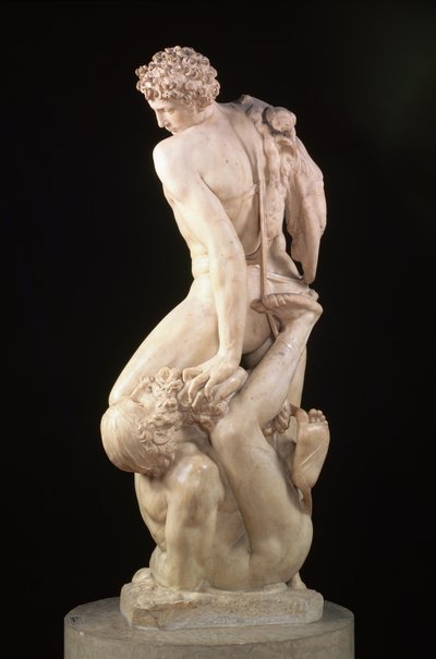 Ære overvinnende bedrag, 1561 (marmor) (se også 79838) av Vincenzo Danti