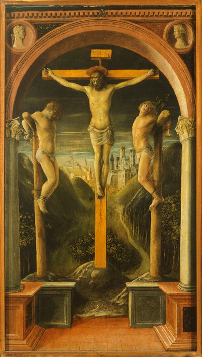 Korsfestelse av Vincenzo Foppa