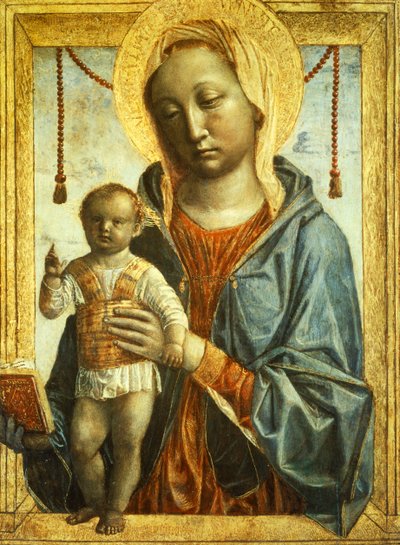 Madonna av boken av Vincenzo Foppa