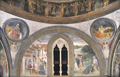 Scener fra som Saint Peter Martyr, 1466-68 av Vincenzo Foppa